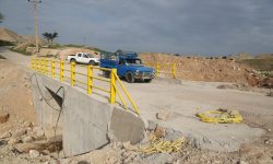 احداث پُل سواره رو در چوب سرخ توسط نفت و گاز مسجدسلیمان