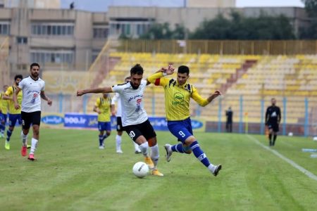 نفت مسجدسلیمان بازی برده را مساوی کرد/ نساجی با یک امتیاز برگشت