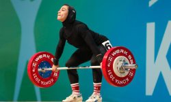 نایب قهرمانی دختران وزنه بردار مسجدسلیمانی در لیگ استان خوزستان