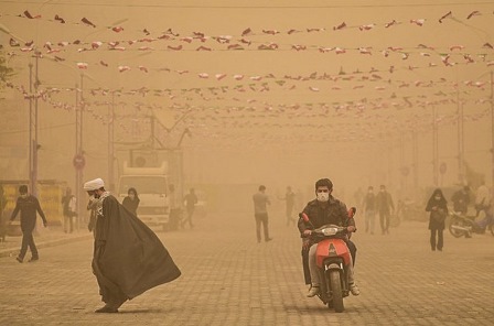«آسمان خاکستری» سایه ای مستدام بر سر مردم خوزستان