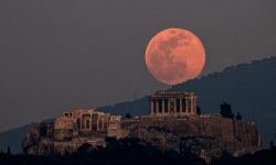 آخرین ابرماه عمرتان را از دست ندهید! / امشب ابر ماه توت فرنگی را مشاهده کنید