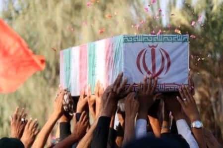 مراسم وداع با پیکر شهید “محمد قنبری” در ستاد فرماندهی انتظامی خوزستان برگزار شد