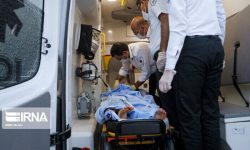 تصادف در جاده اندیکا پنج مصدوم برجا گذاشت