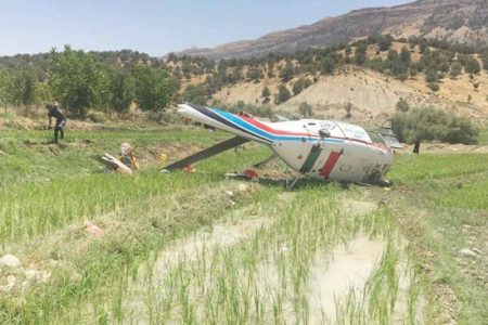 فداکاری تکنیسین اورژانس برای نجات ۲ خلبان از دل آتش