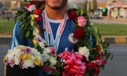 در میان استقبال علاقمندان به ورزش؛ پولادمرد نقره ای آسیا وارد زادگاهش شد