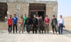 موکب شهرستان مسجدسلیمان در مرز چذابه مهیای خدمت به زایرین اباعبدالله الحسین(ع) می باشد