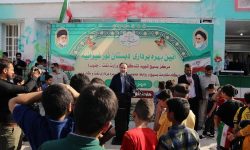 برگزاری آئین آغاز سال تحصیلی و بهره برداری از مدرسه نور غیزانیه توسط نفت و گاز مارون