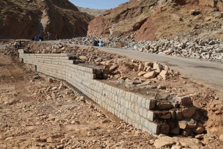 شرکت نفت و گاز مسجدسلیمان پروژه عام المنفعه ایمن سازی جاده روستای گچ خلج ذیلایی را استارت زد