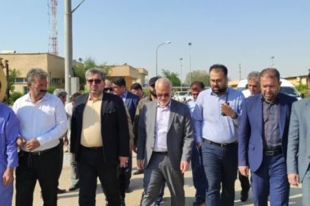 آغاز عملیات اجرایی مخازن آب شرب و اصلاح شبکه آب / بررسی میدانی روند اجرایی پروژه‌های مختلف مسجدسلیمان با حضور استاندار خوزستان