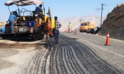 آغاز عملیات روکش آسفالت جاده لالی به اندیکا