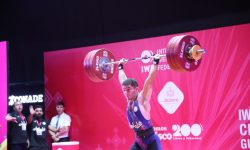 رکوردشکنی پولادمرد مسجدسلیمانی در پیکارهای وزنه‌برداری جوانان جهان