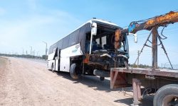 ۱۱ مصدوم در تصادف زنجیره‌ای در آزادراه نطنز به کاشان