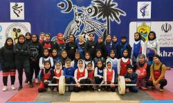 رده سوم جدول،جایگاه دختران نونهال وزنه بردار مسجدسلیمان