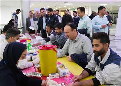 استقرار پایگاه غربالگری فشار خون و دیابت در نفت و گاز مارون