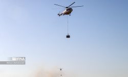 ۲ بالگرد اطفای حریق به لرستان اعزام شد