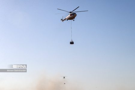 ۲ بالگرد اطفای حریق به لرستان اعزام شد