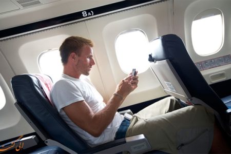 ورود وسایل ارتباطی الکترونیکی به داخل هواپیما ممنوع شد