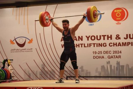 کسب عنوان نایب قهرمانی آسیا توسط وزنه بردار مسجدسلیمانی