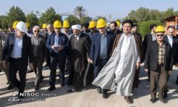 بازدید رییس و اعضای کمیسیون اصل ۹۰ مجلس از طرح‌های جمع آوری گازهای همراه