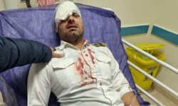 دلجویی وزیر بهداشت از نیروی حراست بیمارستان مسجدسلیمان