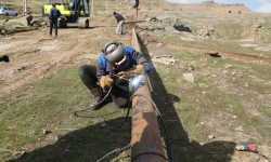 ایمن‌سازی ۱۳۲۰ متر از خطوط لوله شرکت نفت و گاز گچساران