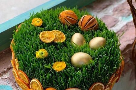 آموزش ۷ مدل سبزه نوروزی سریع و راحت در خانه