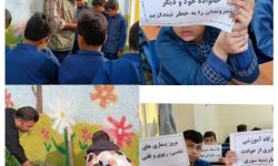 برگزاری کارگاه آموزشی و کاشت نهال در مدارس مسجدسلیمان به مناسبت هفته منابع طبیعی