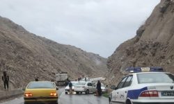 تصادف زنجیره ای در جاده مسجدسلیمان/اهواز