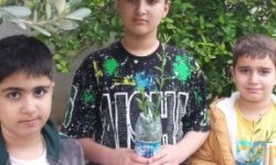 کاشت ۱۲۰ نهال بومی توسط دانش آموزان مسجدسلیمانی همیار محیط زیست