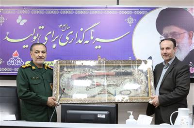 تقدیر فرمانده مرکز بسیج شهید تندگویان از مدیرعامل نفت و گاز مارون