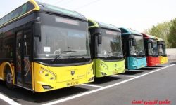 توسعه ناوگان سبز؛ گامی مؤثر در کاهش آلودگی هوای اهواز / ورود ۱۰ اتوبوس برقی به ناوگان  ترابری شرکت ملی مناطق نفتخیز جنوب