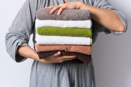 راهکارهای تمیز نگهداشتن حوله حمام