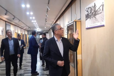 تقدیر نماینده مردم مسجدسلیمان در مجلس شورای اسلامی از برگزار کنندگان نمایشگاه سالروز اکتشاف و فوران نفت