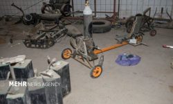 کشف کارگاه ساخت پهپادهای انتحاری و بمب‌های دست‌ساز در ری
