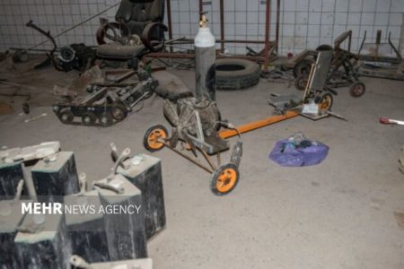 کشف کارگاه ساخت پهپادهای انتحاری و بمب‌های دست‌ساز در ری
