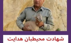 پیام انجمن محیط زیست حامی جان مسجدسلیمان به مناسبت شهادت مظلومانه محیط بان خوزستانی