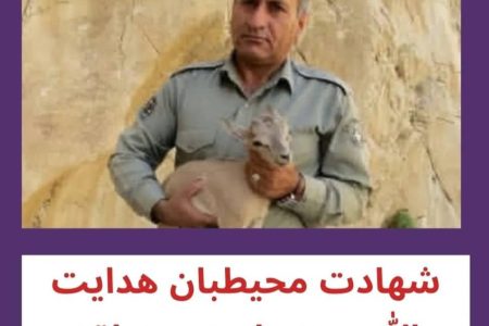 پیام انجمن محیط زیست حامی جان مسجدسلیمان به مناسبت شهادت مظلومانه محیط بان خوزستانی