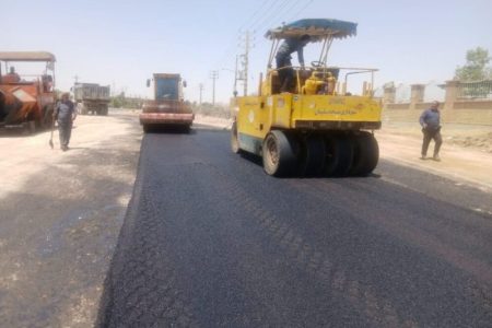 آغاز زیرسازی و آسفالت مرکز فنی و حرفه‌ای امام خمینی (ره)