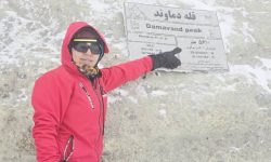 ⭐️ صعود بانوی نفتی به بام ایران/ بانوی مسجدسلیمانی دماوند را اسیر اراده خویش کرد