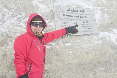 ⭐️ صعود بانوی نفتی به بام ایران/ بانوی مسجدسلیمانی دماوند را اسیر اراده خویش کرد