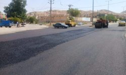 آغاز ترمیم جاده هنرستان با دستور شهردار مسجدسلیمان