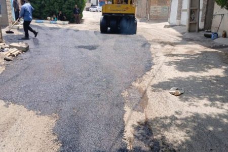 بهسازی معابر نفتون و سرکوره‌ها با دستور شهردار کلید خورد