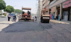 محور پنج‌بنگله تا باشگاه مرکزی تحت پوشش آسفالت قرار گرفت