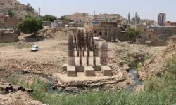 ساخت پل راهبردی مسجدسلیمان وارد مرحله بتن‌ریزی شد / کاهش بار ترافیکی مرکز شهر با اتصال سریع‌تر مناطق شمالی و جنوبی