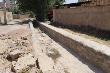 پاسخ به یک مطالبه قدیمی؛ احداث کانال هدایت آب‌های سطحی در محله ریل‌وی