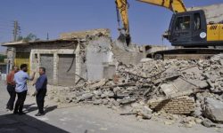 تداوم عملیات تخریب و آماده‌سازی مسیر تعریض خیابان ۱۷ شهریور تا کاروانسرا