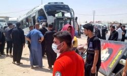 حادثه مرگبار تصادف اتوبوس و مینی‌بوس در محور نجف – بصره/ فوتی ها ۵ نفر شدند + اسامی مصدومان