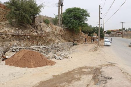 عملیات تعریض محور سالور به شیخ‌مندنی آغاز شد