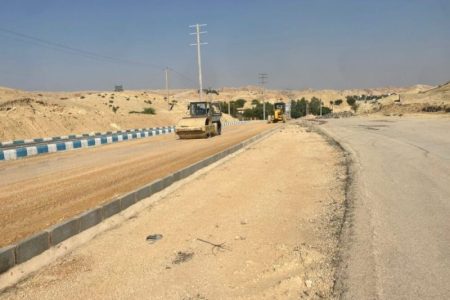 گام دوم تعریض و بهسازی محور حادثه‌خیز گلف با همت شهردار و معاونت امور زیربنایی شهرداری مسجدسلیمان