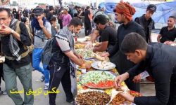 حضور فعال نفت و گاز مارون در خدمت رسانی به زوار اربعین